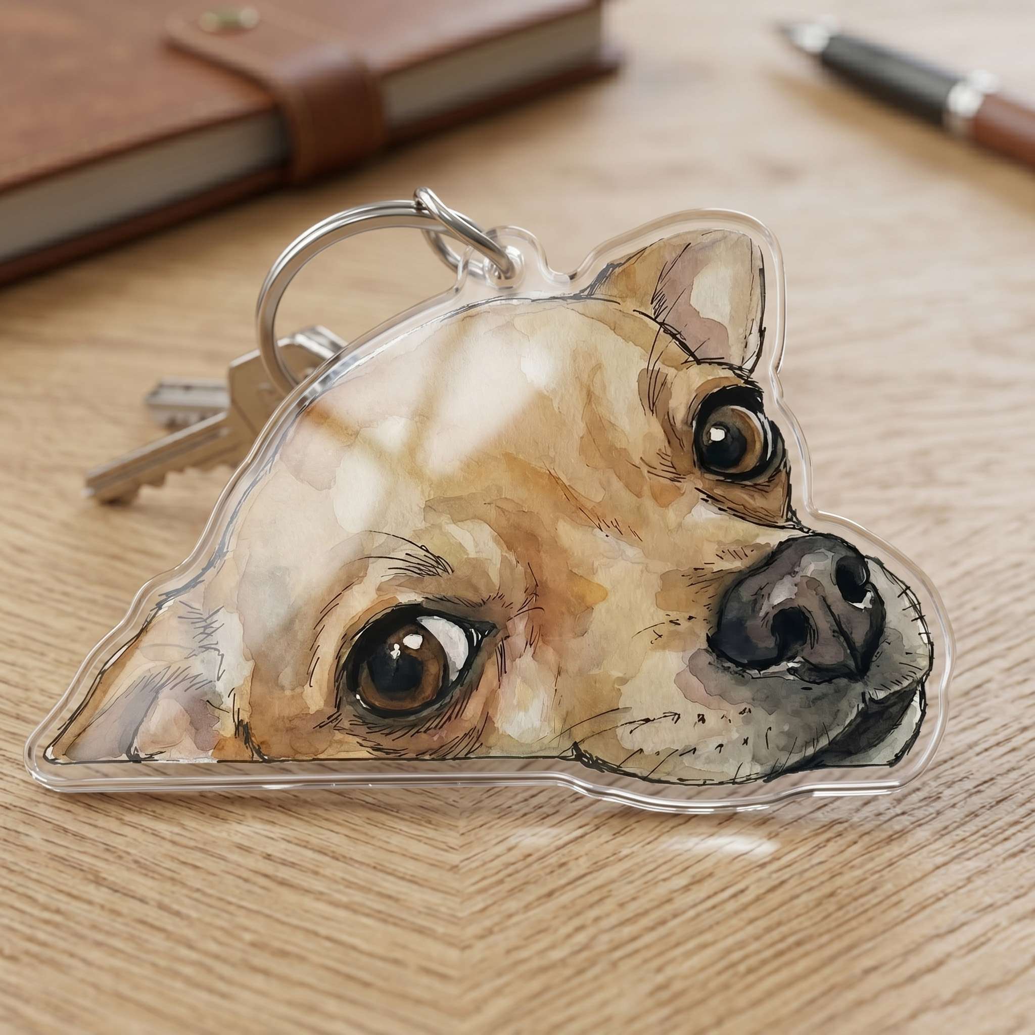 Chihuahua Keychain