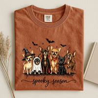 Chihuahua Spooky Season Comfort Color Unisex T-shirt