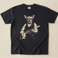 Chihuahua Plays Guitar Comfort Color T-shirt.