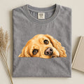 Cocker Spaniel Face Comfort Color T-shirt