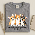 Corgi - I've Got Friends in Low Places Comfort Color T-shirt