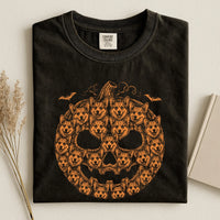Corgi Pumpkin Comfort Color Unisex T-shirt