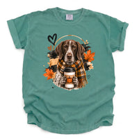 Cozy German Shorthair Pointer Comfort Color Unisex T-shirt