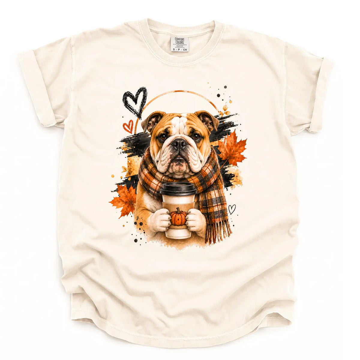 Cozy Bulldog Comfort Color Unisex T-shirt