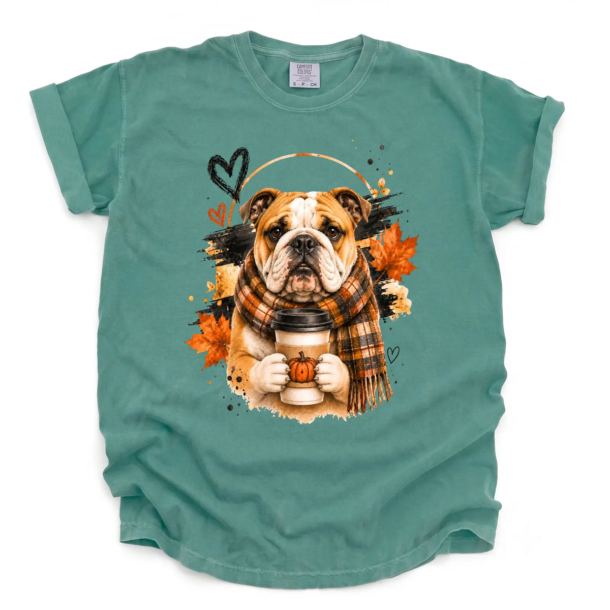Cozy Bulldog Comfort Color Unisex T-shirt