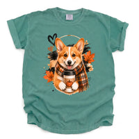 Cozy Corgi Comfort Color Unisex T-shirt