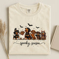 Dachshund Spooky Season Comfort Color Unisex T-shirt