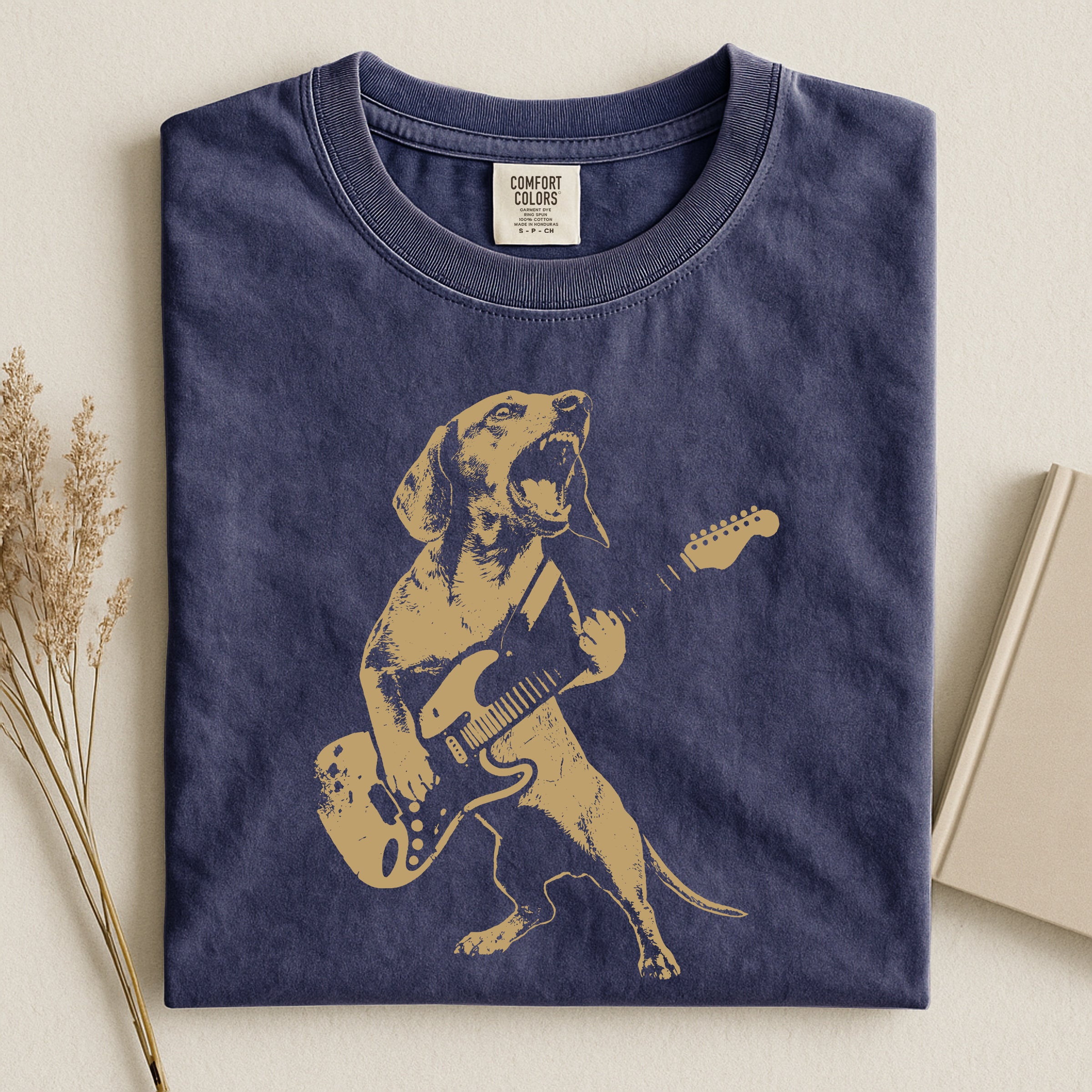 Dachshund Rock Comfort T-shirt