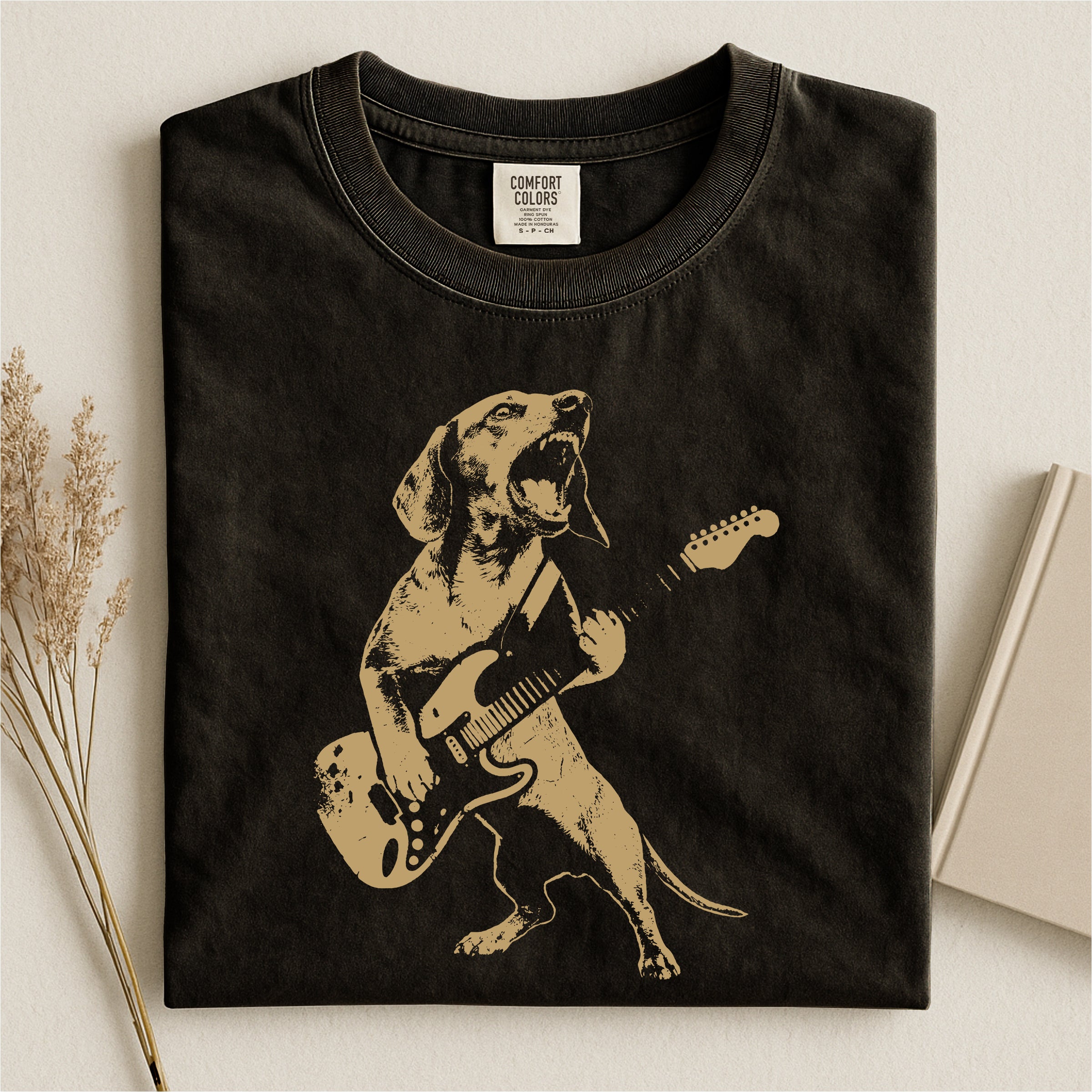 Dachshund Rock Comfort T-shirt