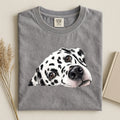 Dalmatian Face Comfort Color T-shirt 2