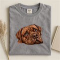 Dogue De Bordeaux Face Comfort Color T-shirt
