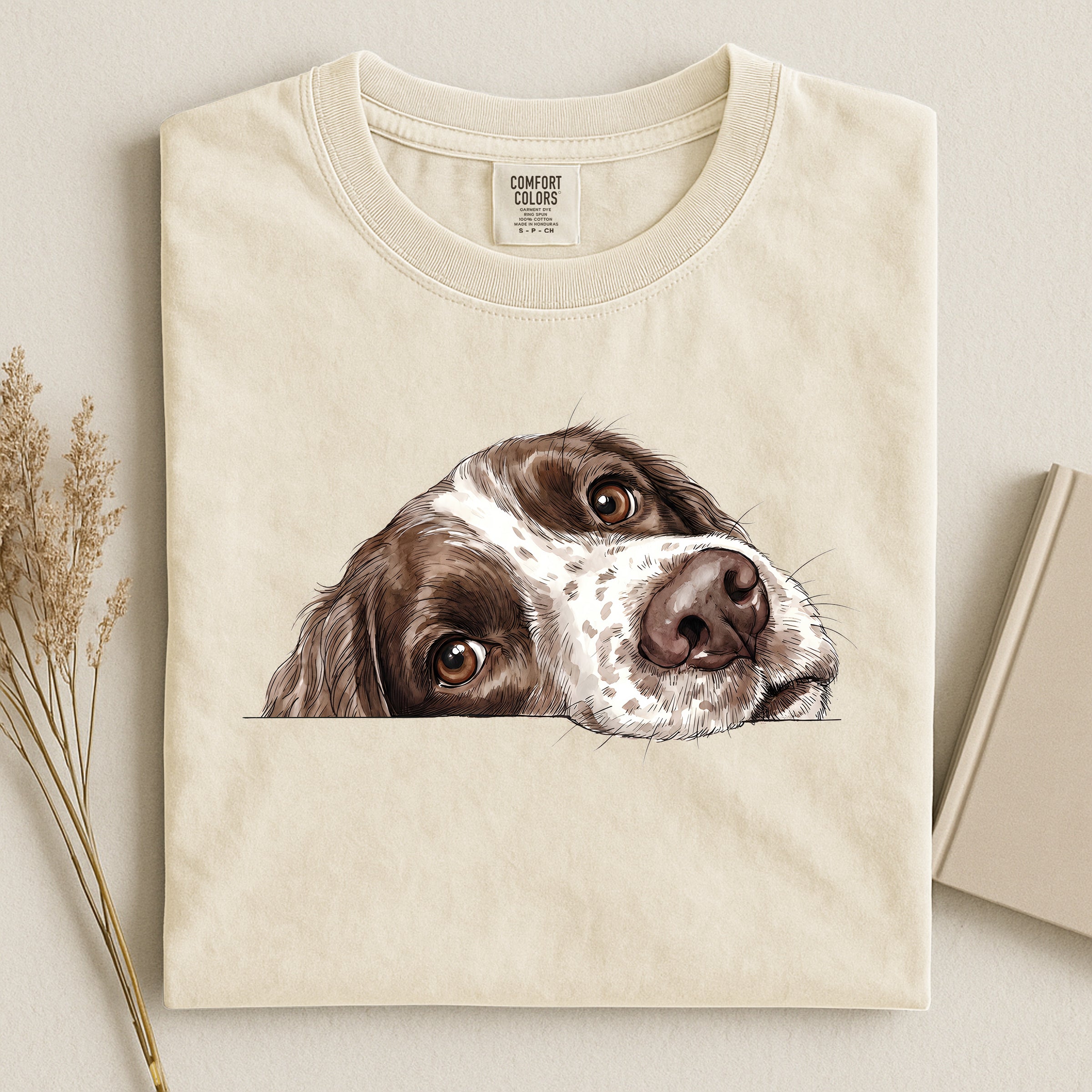 English Springer Spaniel Face Comfort T-shirt