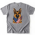 German Shepherd Wear Bandana Comfort Color T-shirt