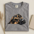 German Shepherd Face Comfort Color T-shirt