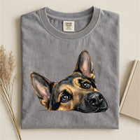 German Shepherd Face Comfort T-shirt