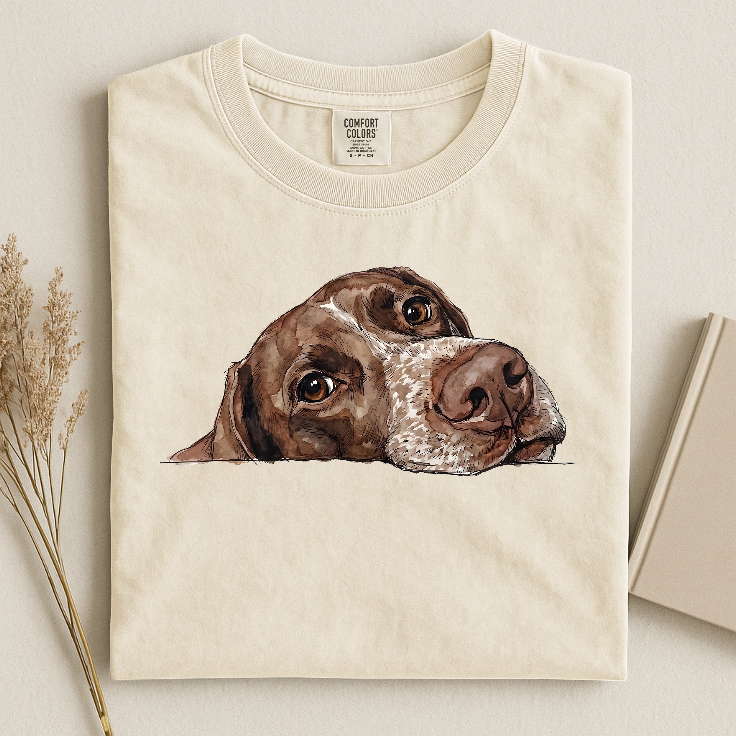German Shorthaired Pointer Face Comfort T-shirt