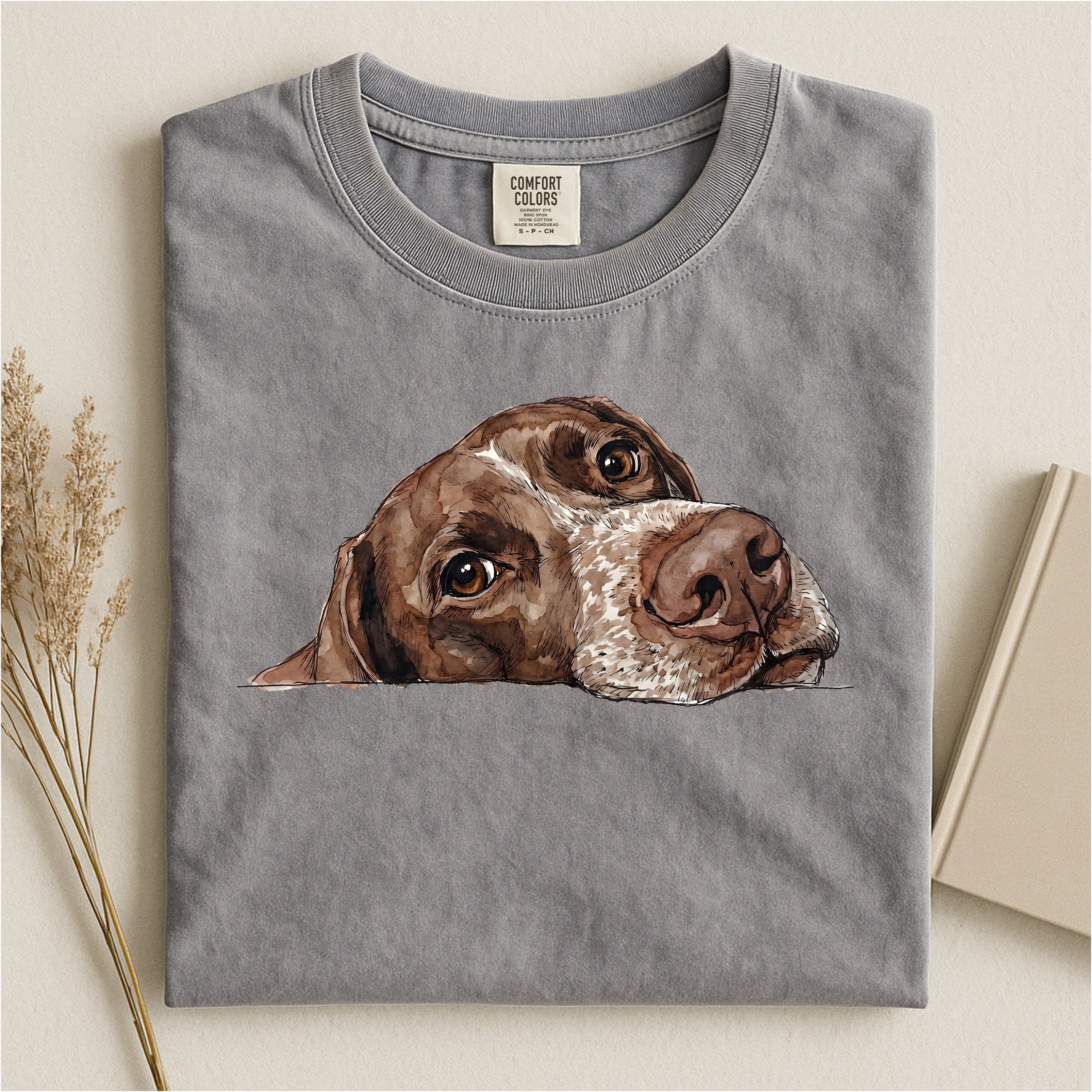 German Shorthaired Pointer Face Comfort T-shirt