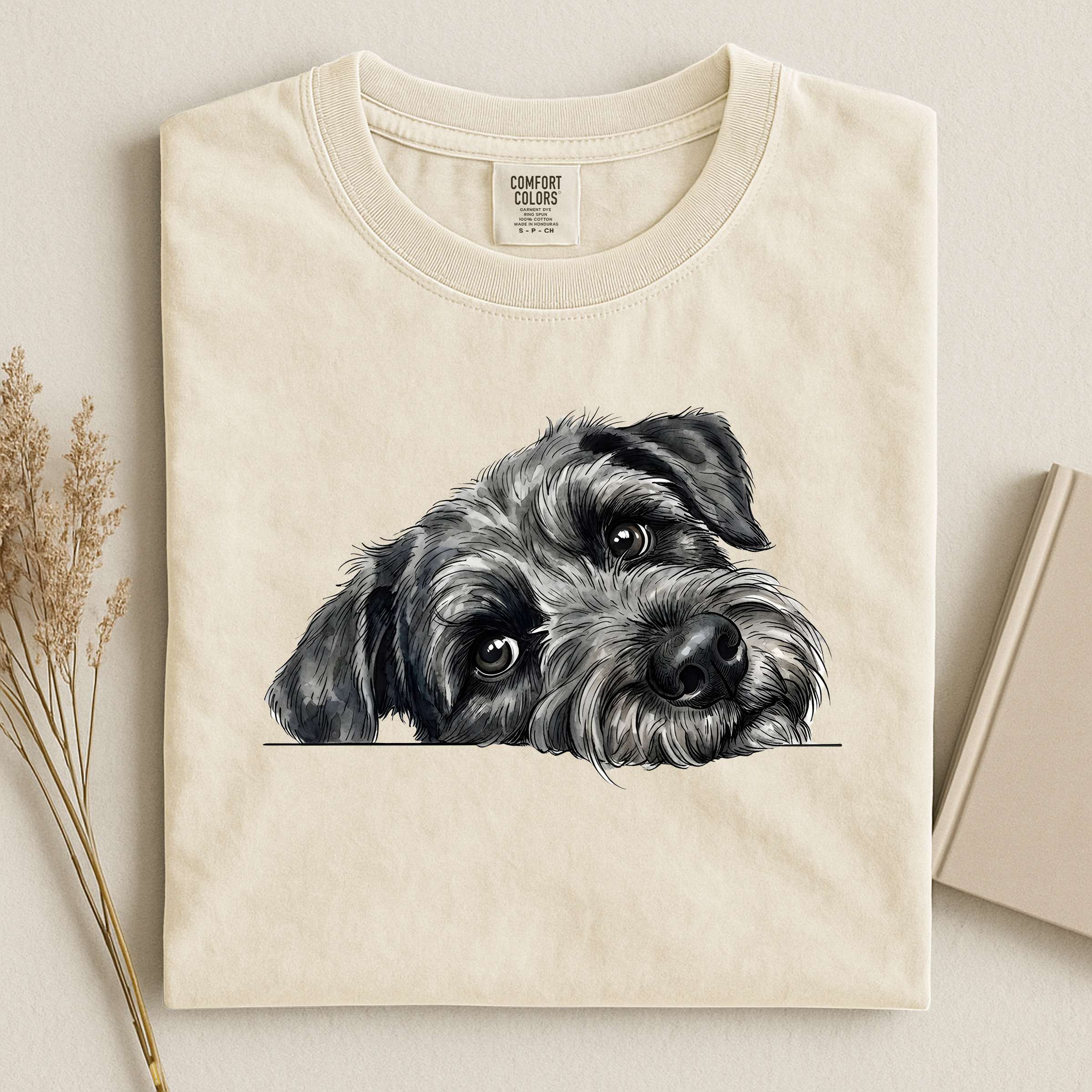 Giant Schnauzer Face Comfort T-shirt