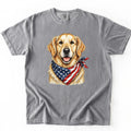 Golden Retriever Wear Bandana Comfort Color T-shirt