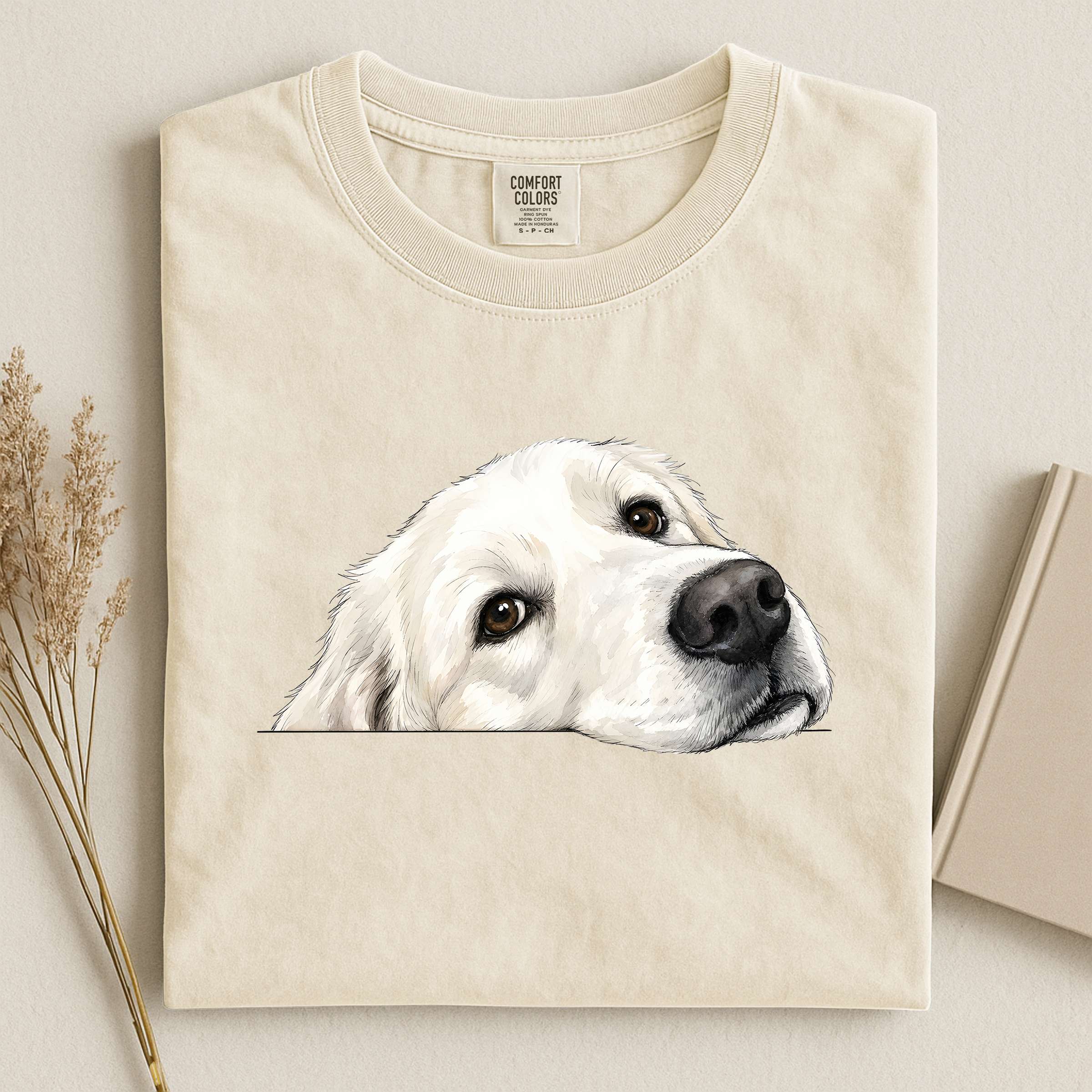 Great Pyrenees Face Comfort T-shirt