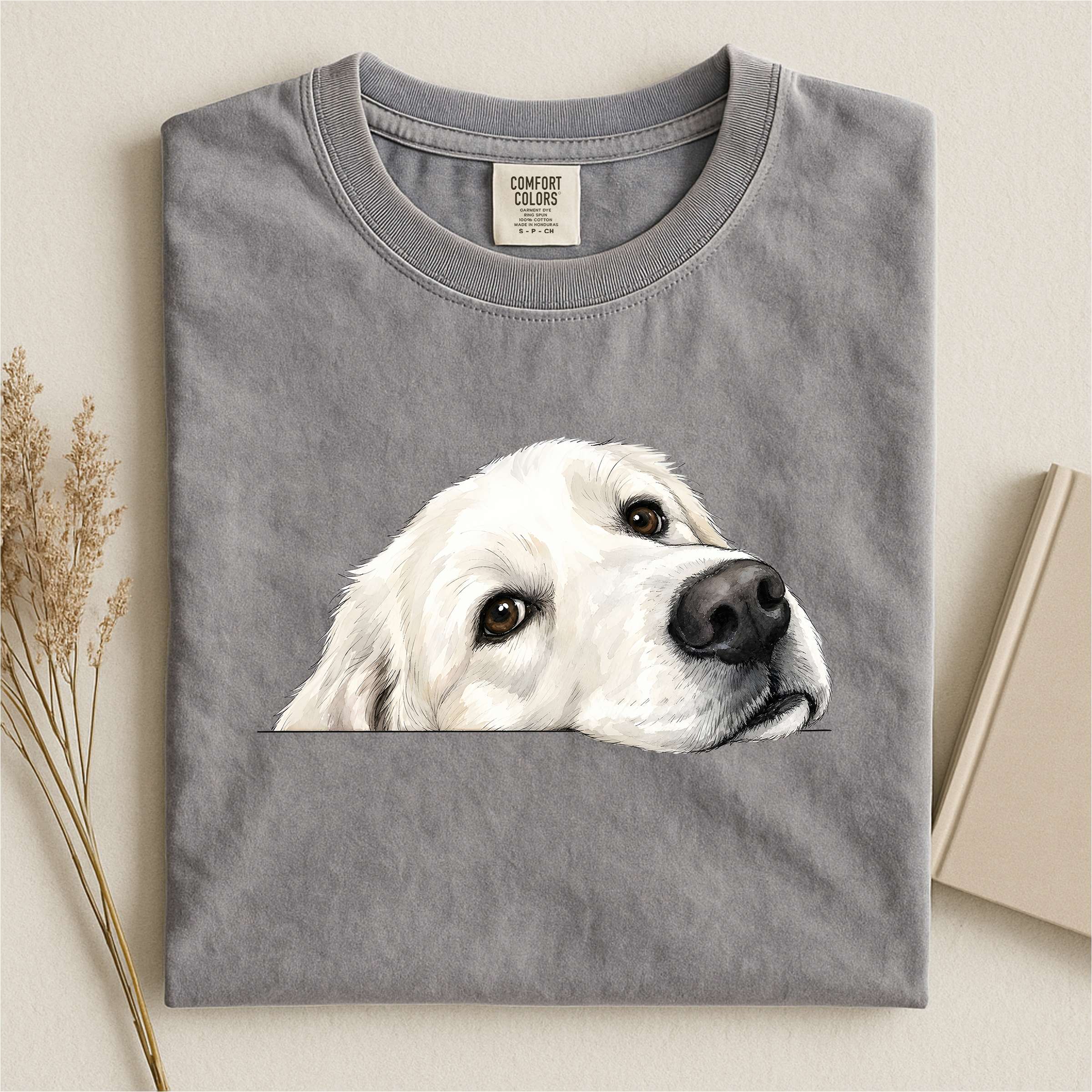 Great Pyrenees Face Comfort T-shirt