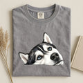 Husky Face Comfort Color T-shirt