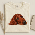 Irish Setter Face Comfort Color T-shirt