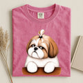 Funny Judging Shih Tzu Comfort Color Unisex T-shirt