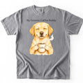 Labrador Coffee Buddy Comfort Color T-shirt