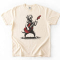 Labrador Play Guitar Comfort Color T-shirt 2
