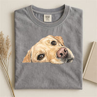 Labrador Face Comfort T-shirt