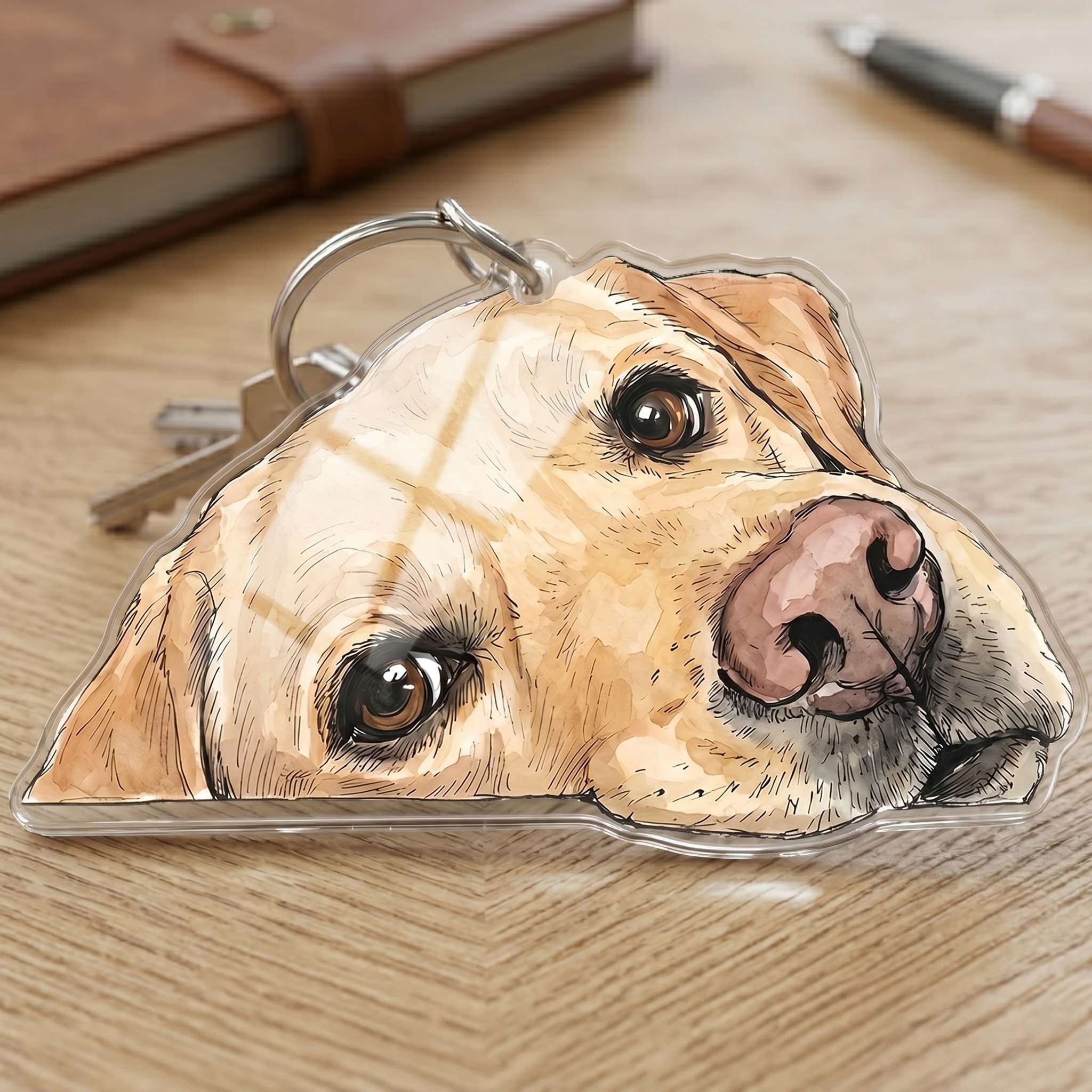 Labrador Keychain