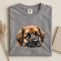 Leonberger Face Comfort Color T-shirt