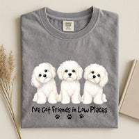 Maltese - I've Got Friends in Low Places Comfort Color Unisex T-shirt
