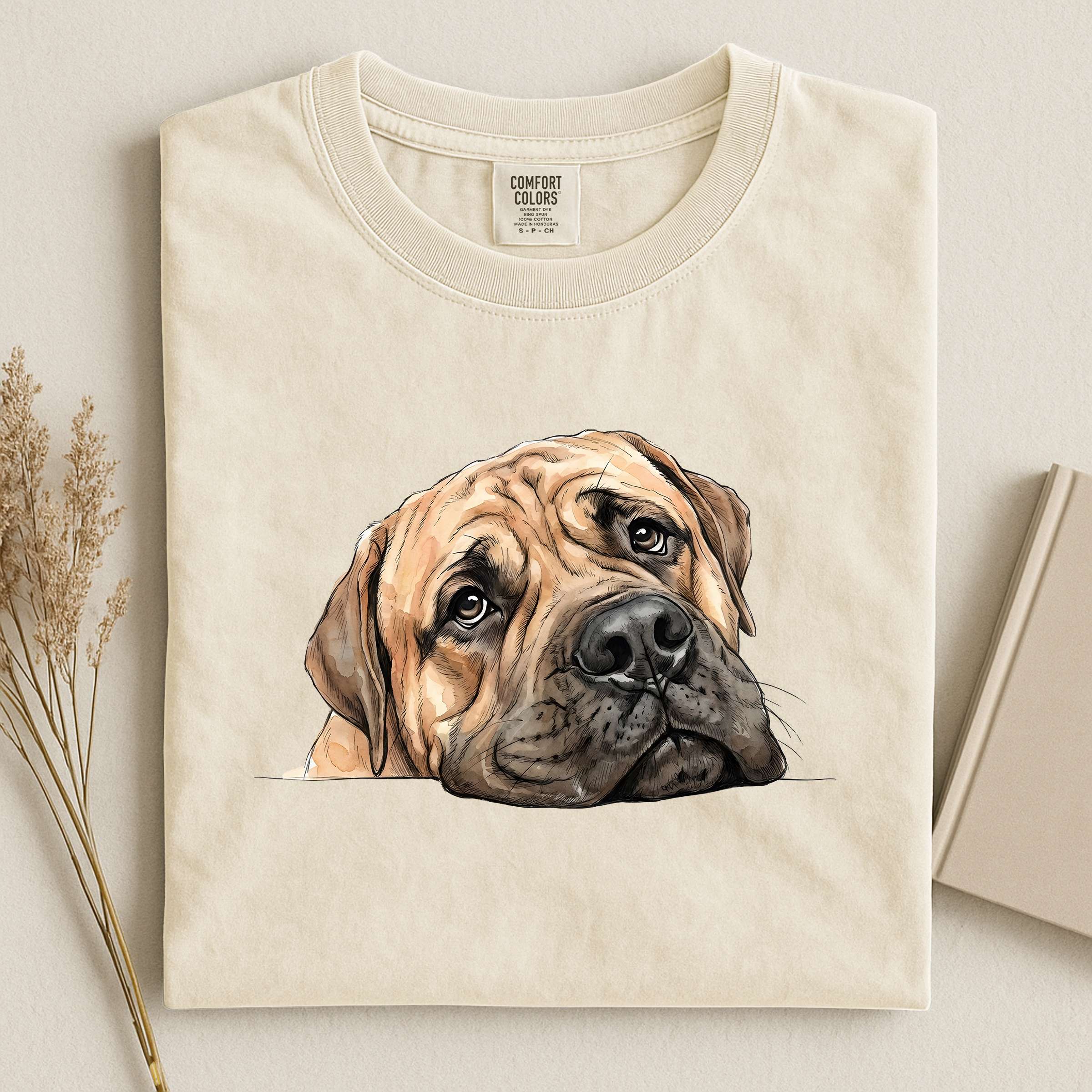 Mastiff Face Comfort T-shirt