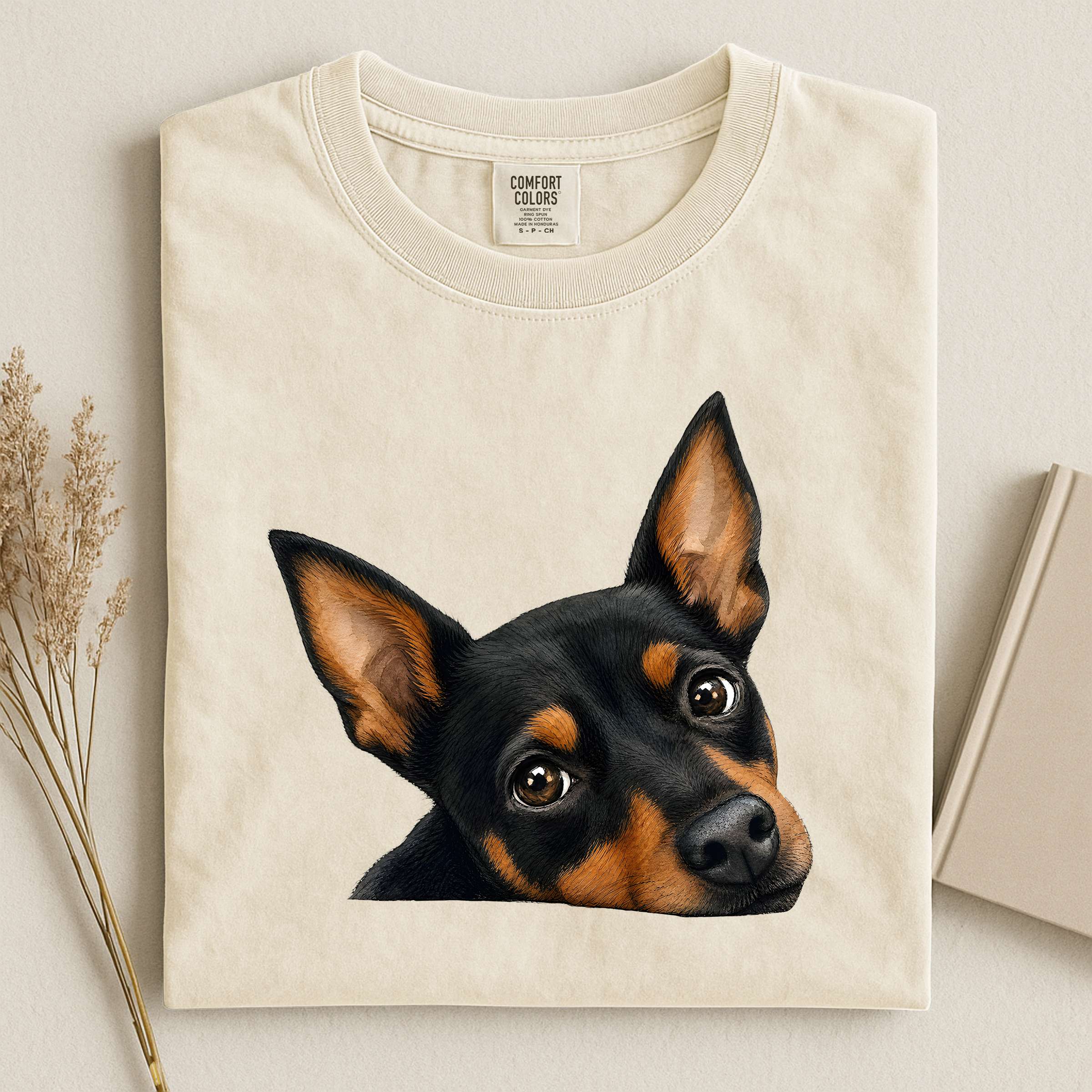 Miniature Pinscher Face Comfort T-shirt