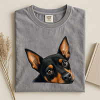 Miniature Pinscher Face Comfort T-shirt