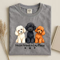 Poodle - I've Got Friends in Low Places Comfort Color Unisex T-shirt