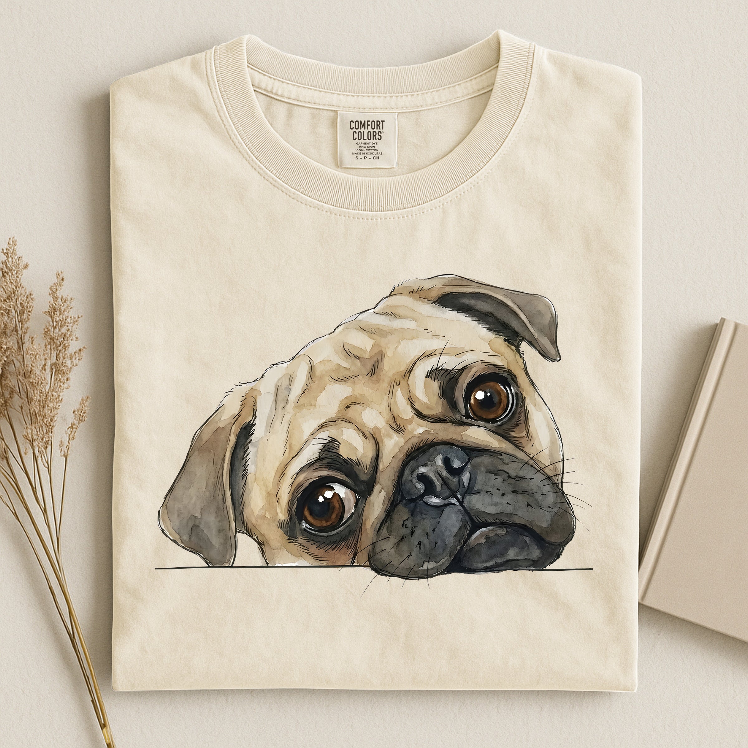 Pug Face Comfort T-shirt