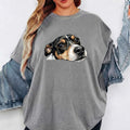 Rat Terrier Face Comfort Colors T-shirt