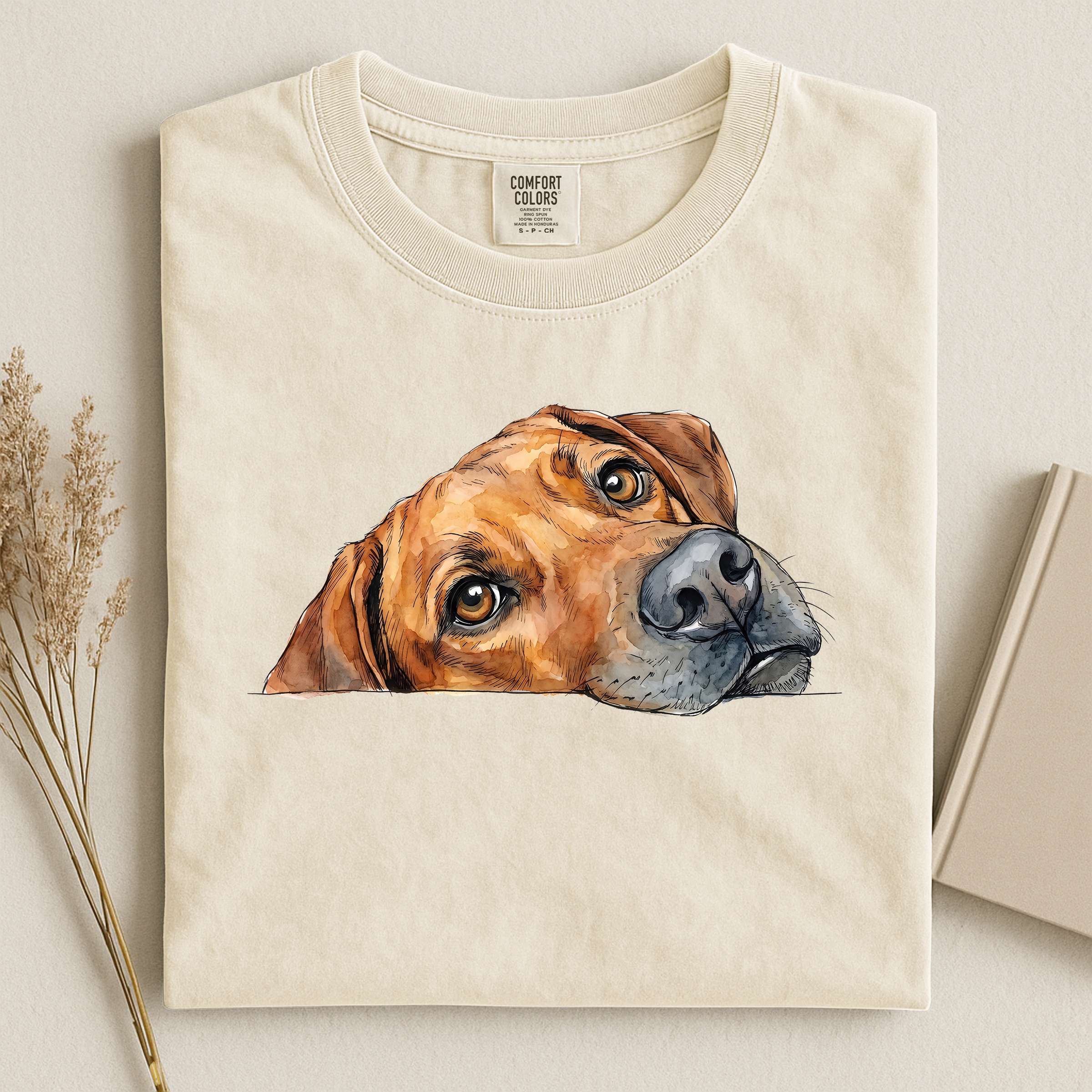 Rhodesian Ridgeback Face Comfort T-shirt
