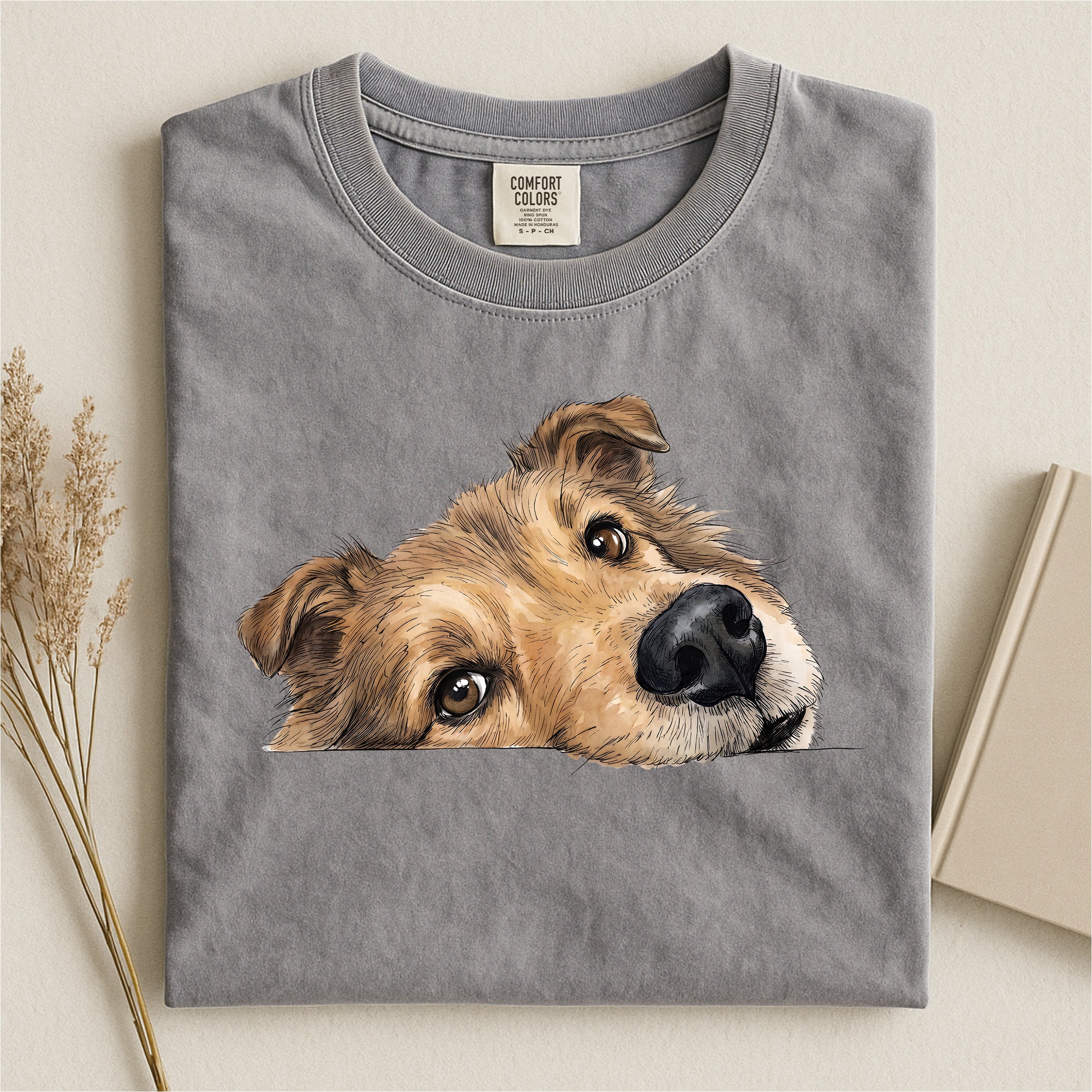 Shetland Sheepdog Face Comfort T-shirt