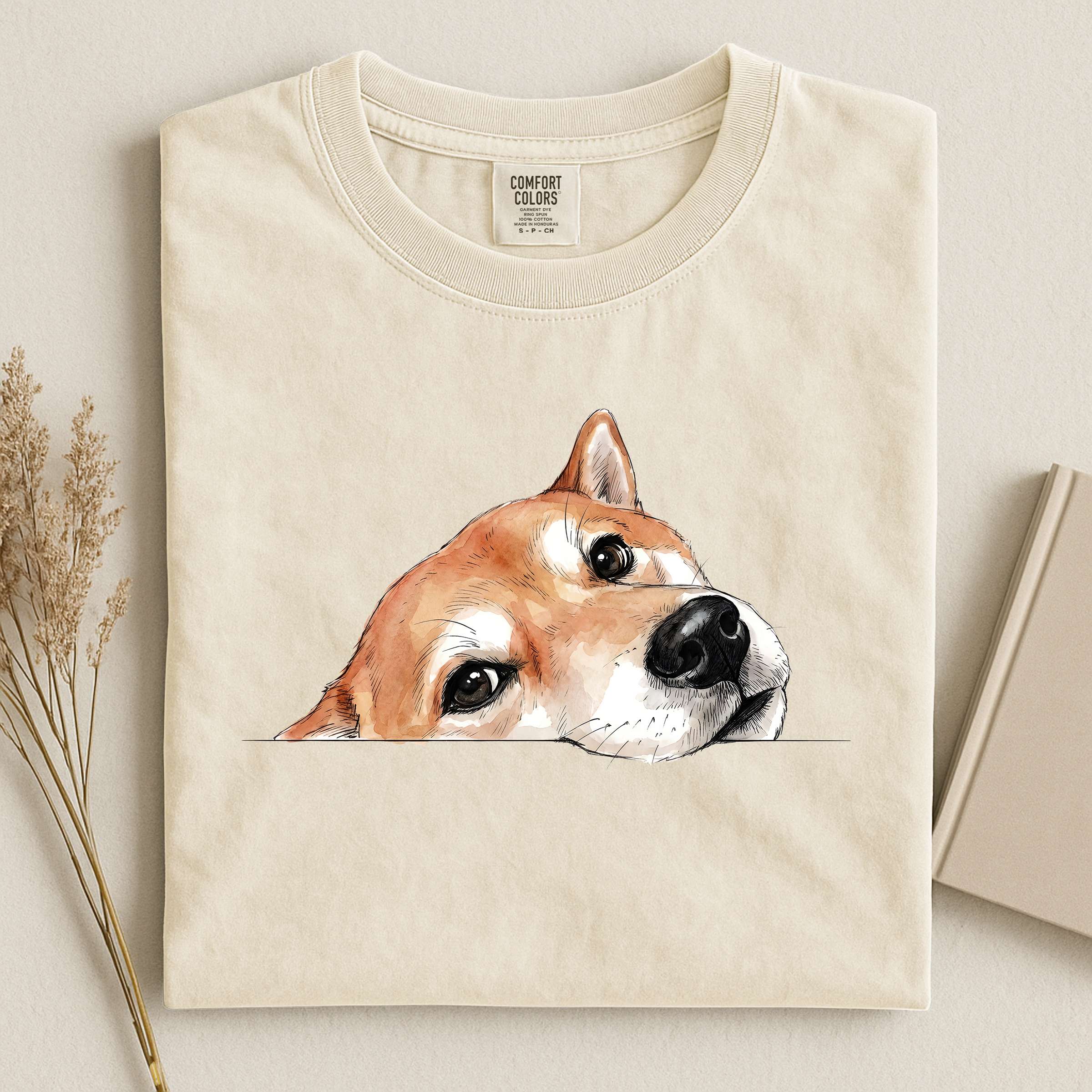 Shiba Inu Face Comfort T-shirt