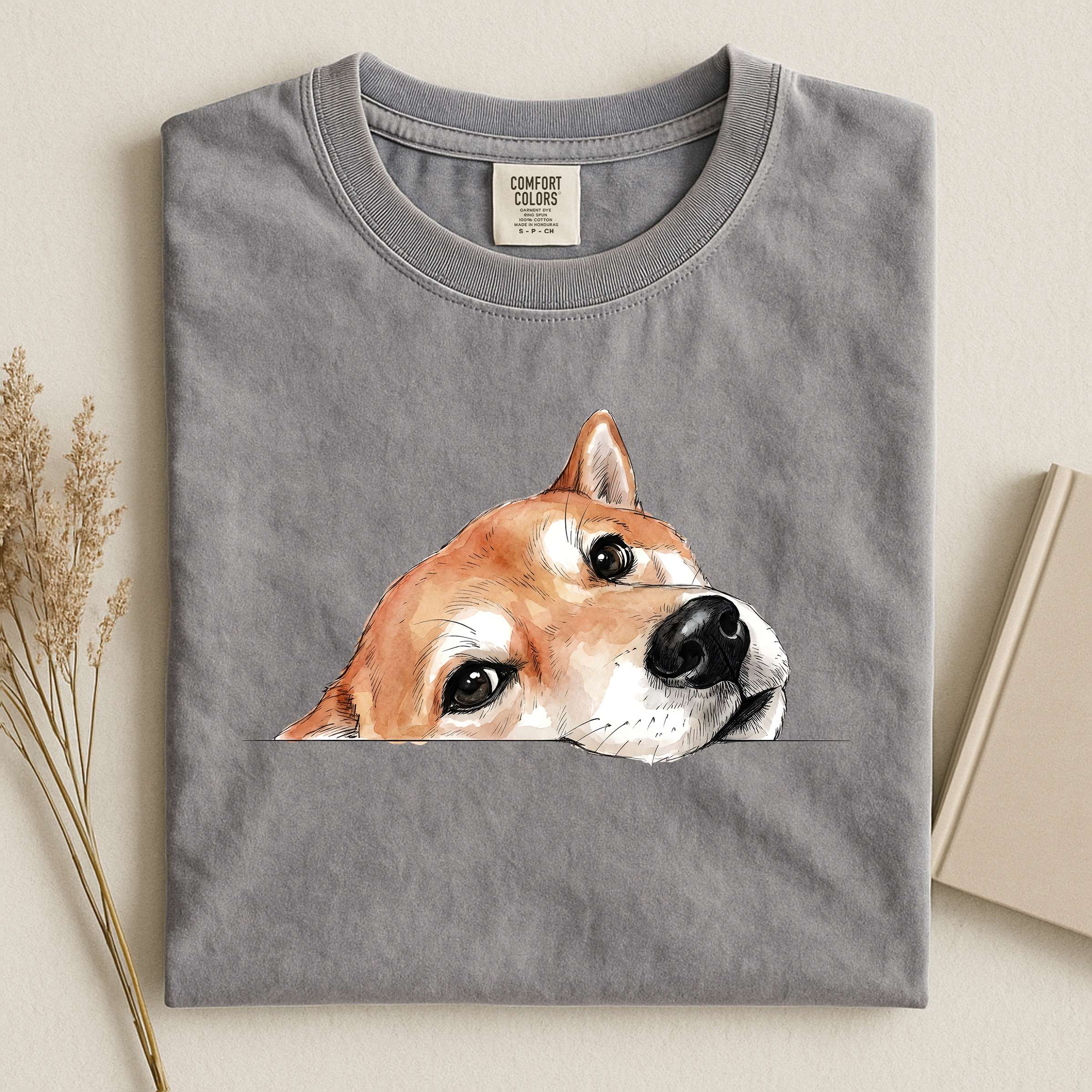 Shiba Inu Face Comfort T-shirt