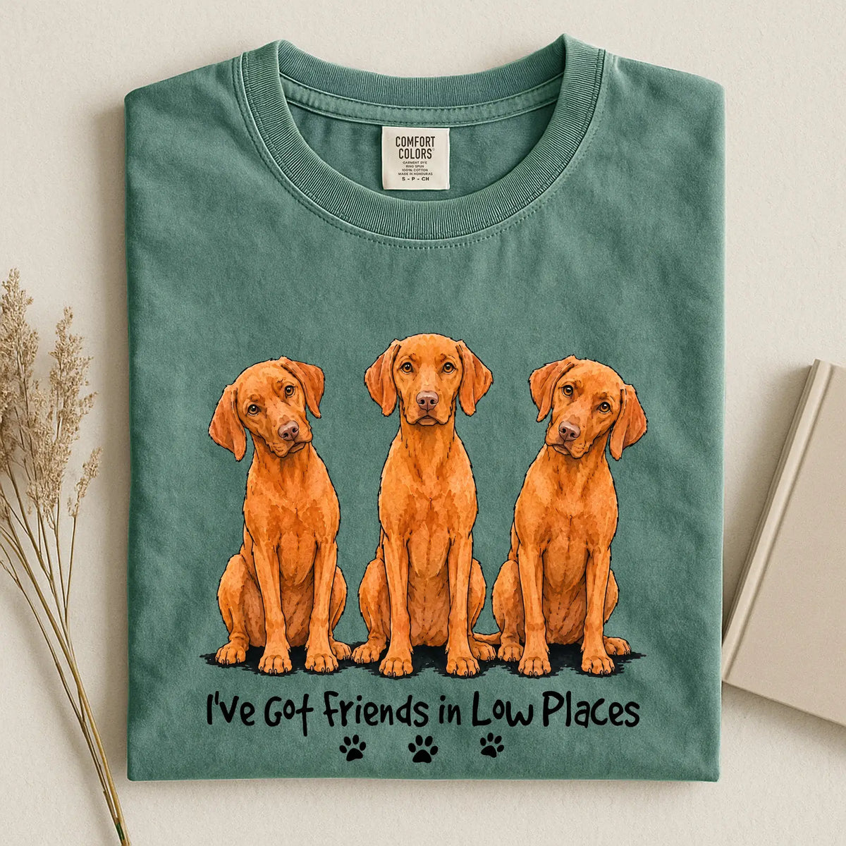 Vizla - I've Got Friend In Low Places Color Unisex T-shirt