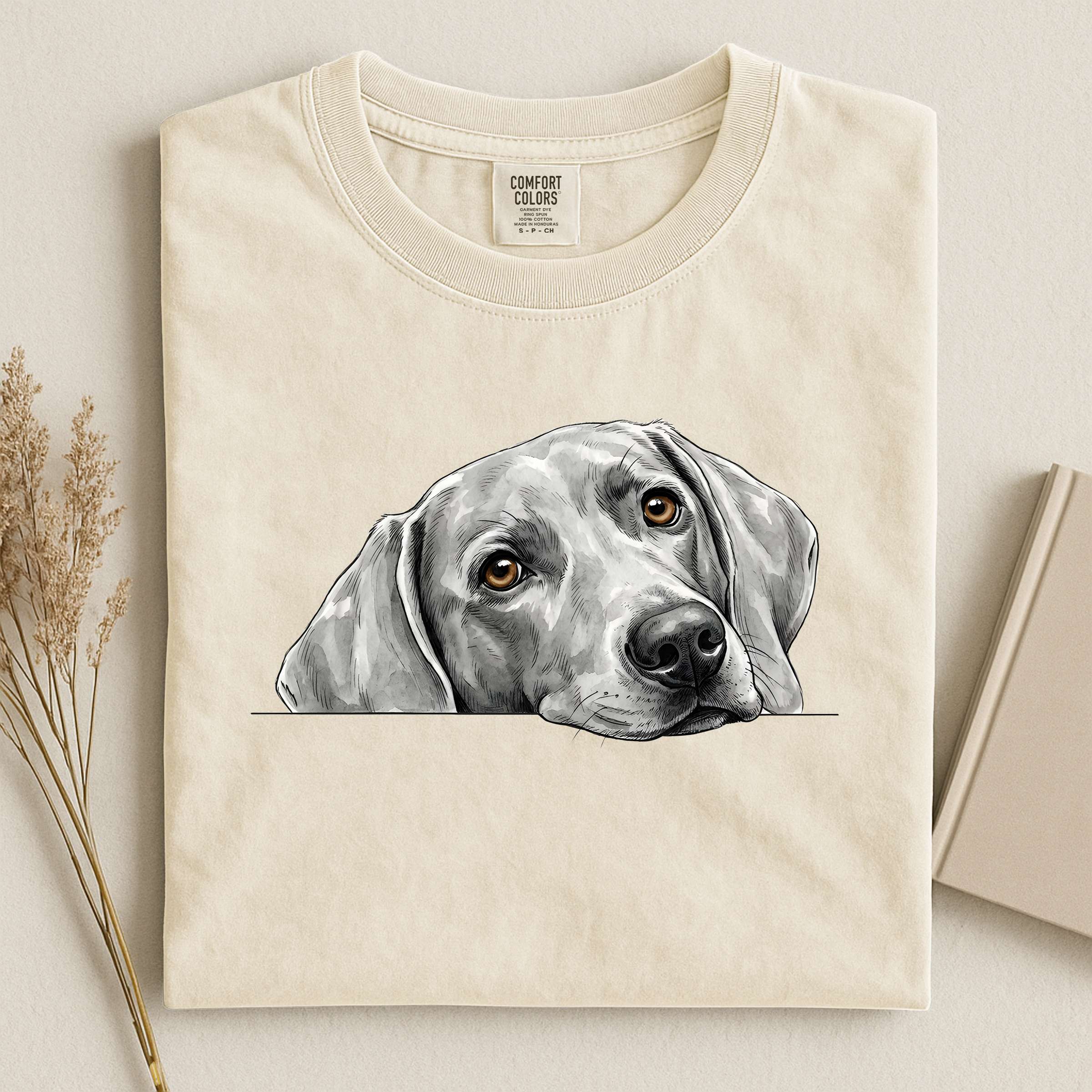 Weimaraner Face Comfort T-shirt