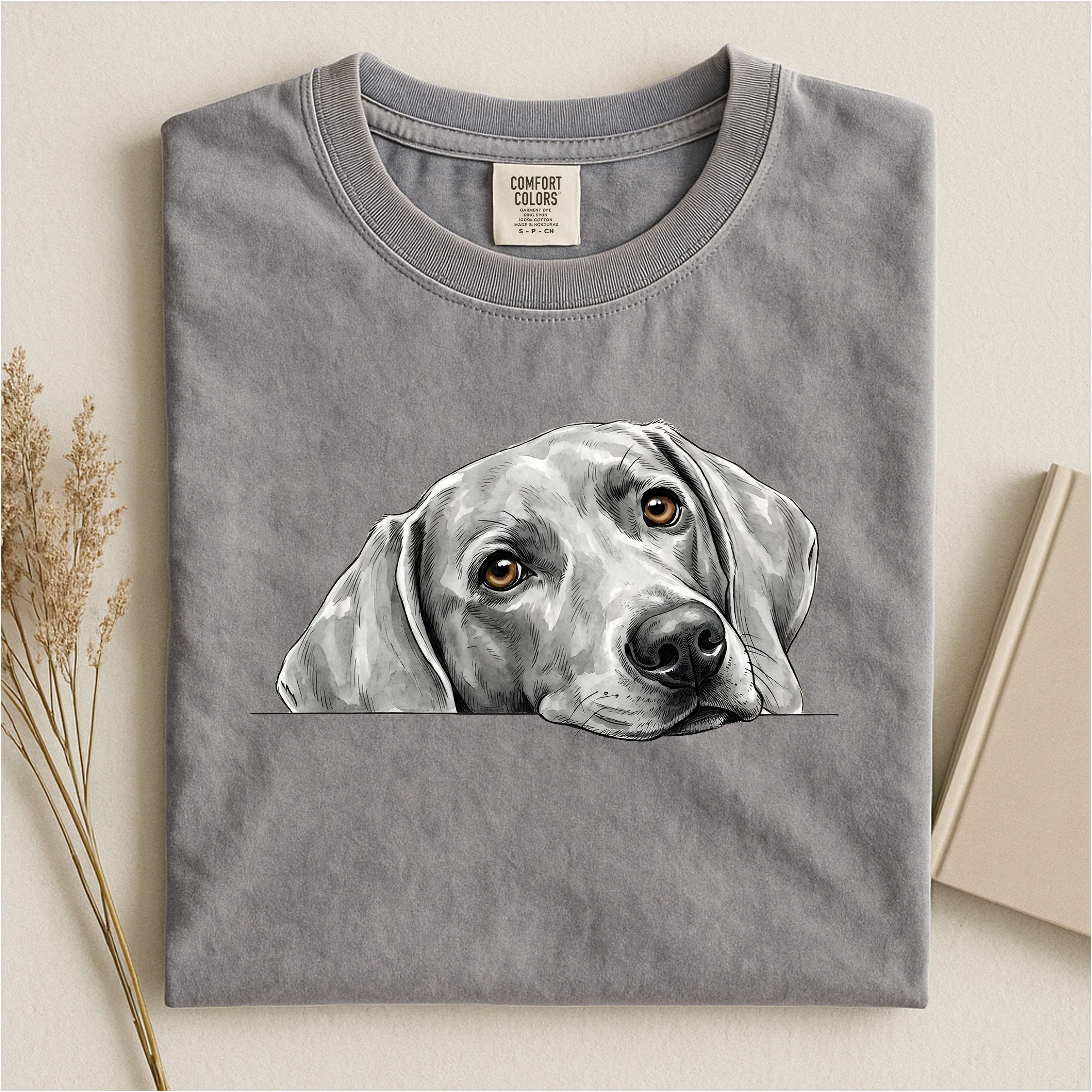 Weimaraner Face Comfort T-shirt