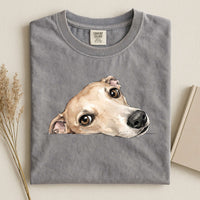 Whippet Face Face Comfort T-shirt