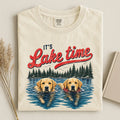 Yellow Labrador Lake Time Comfort Color T-shirt