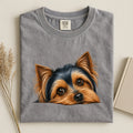 Yorkshire Terrier Face Comfort Color T-shirt